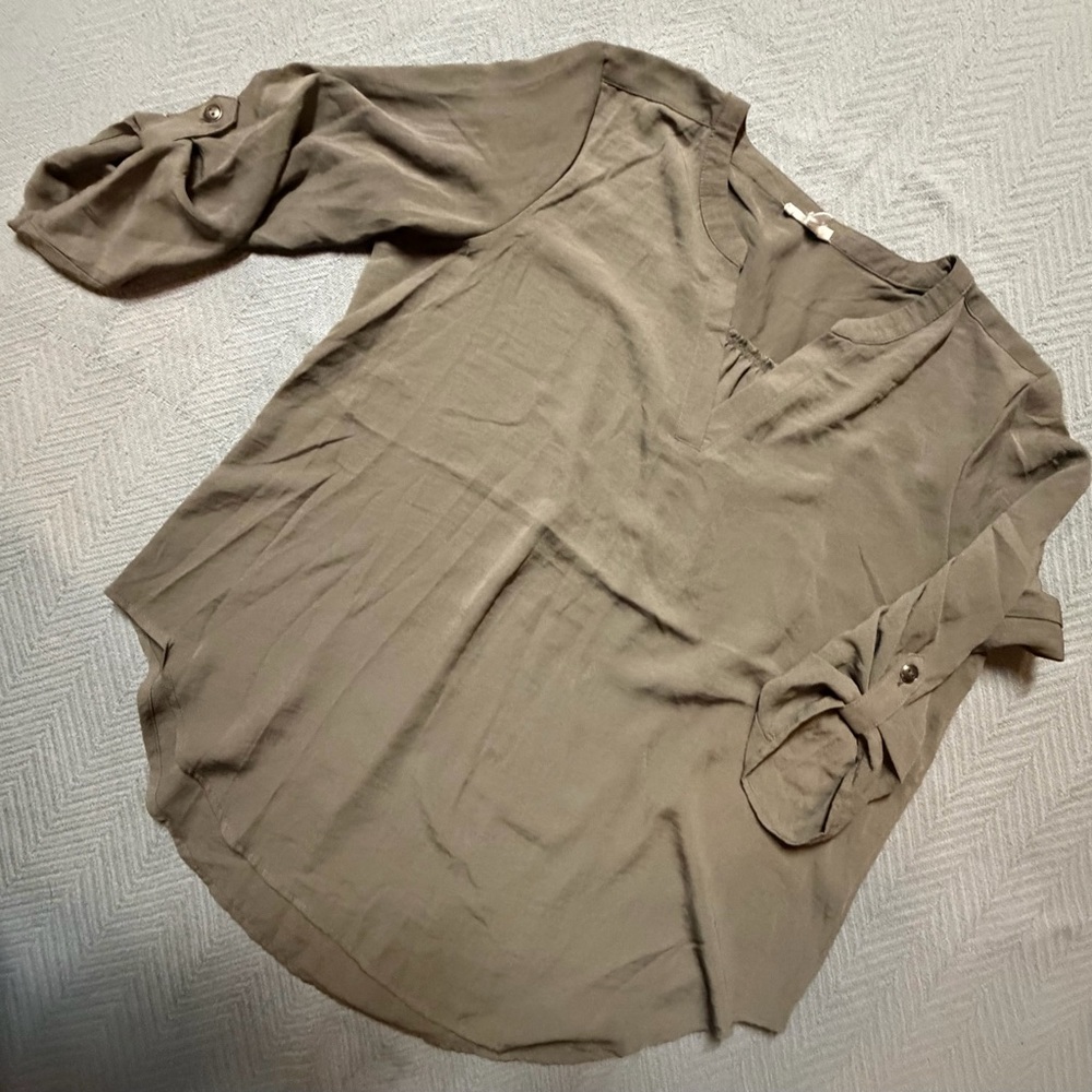 Maurices Olive Green Blouse